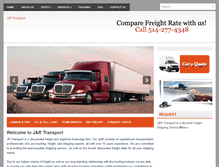 Tablet Screenshot of jrtransport.info